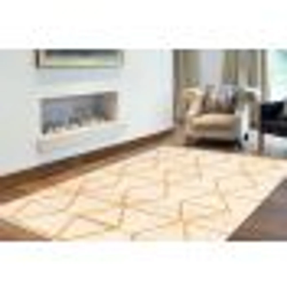 Jianna Ivory/Gold Rug