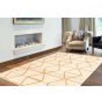 Jianna Ivory/Gold Rug