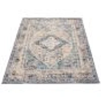 Tapis Ava bleu