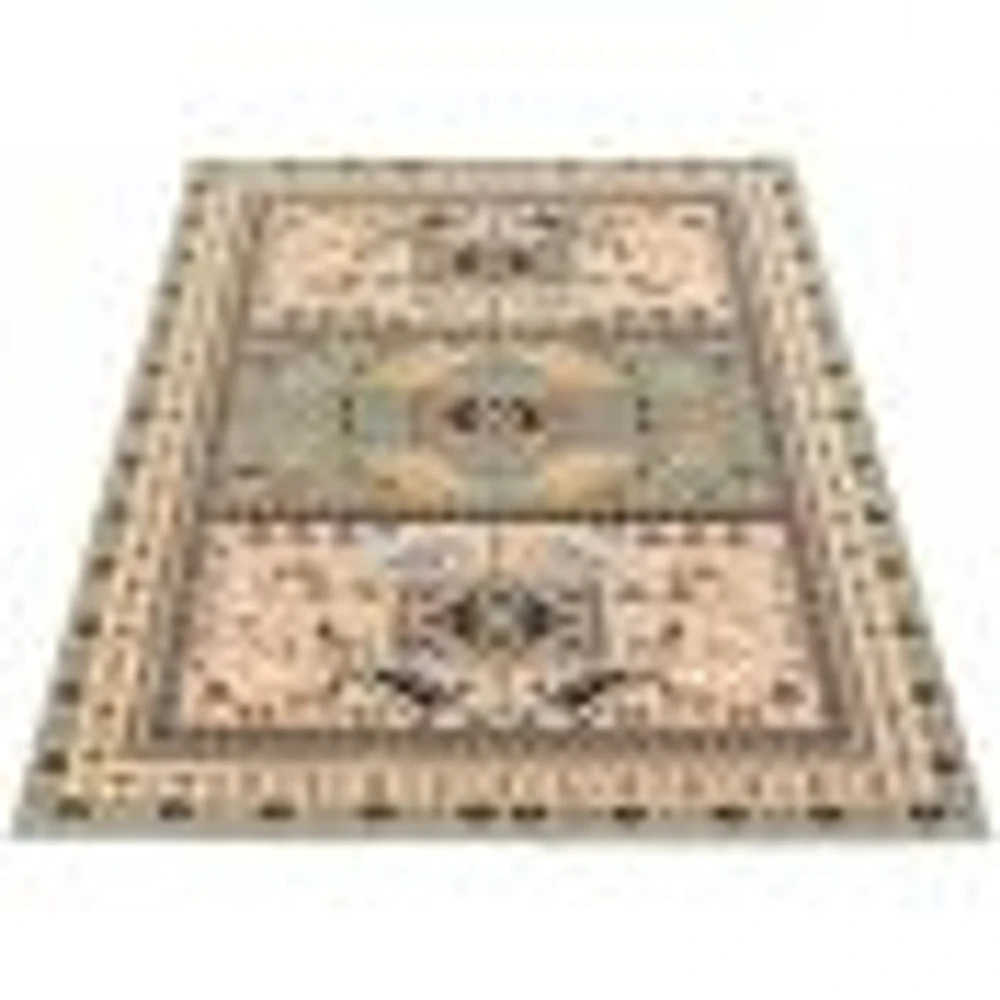 Tapis Shiraz vert