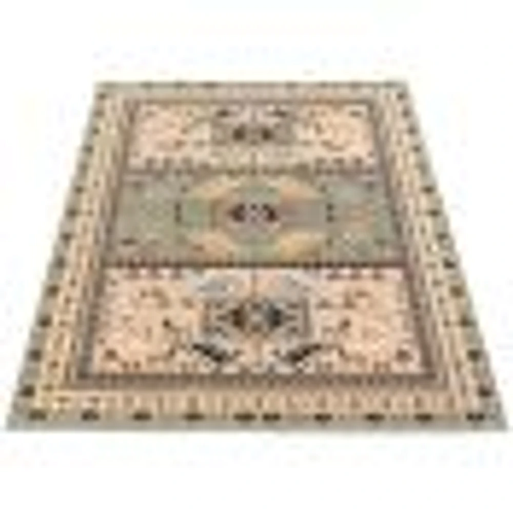 Tapis Shiraz vert