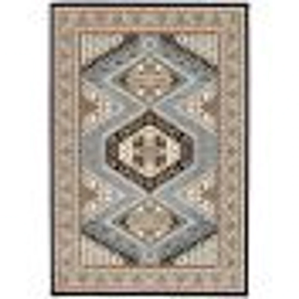 Tapis Shiraz bleu