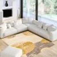 Aria Ivory/Gold Rug