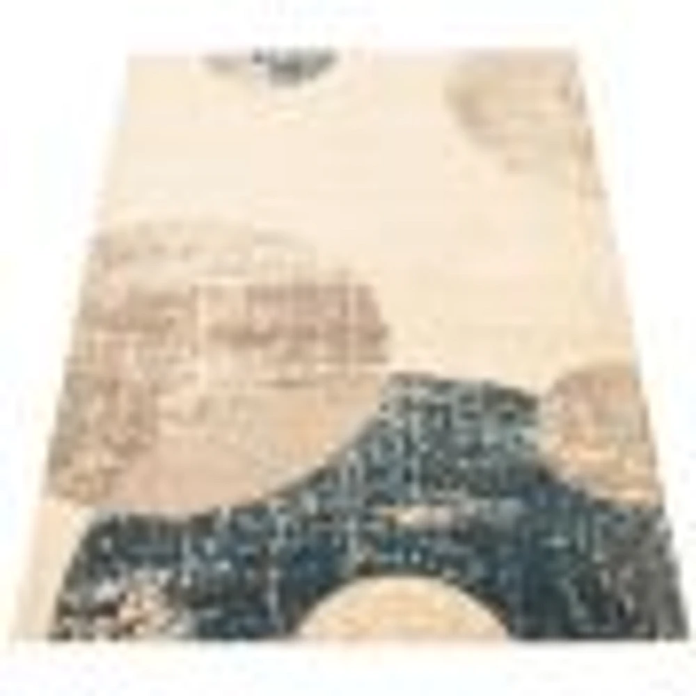 Aria Ivory/Blue Rug