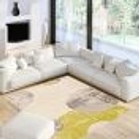 Aria Ivory/Green Rug