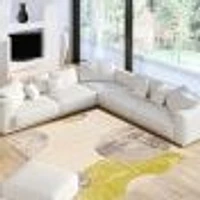 Aria Ivory/Green Rug