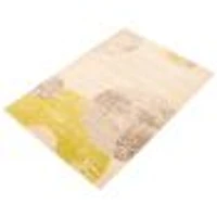 Tapis Aria ivoire/vert