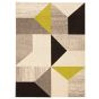 Tapis Luxor gris/vert