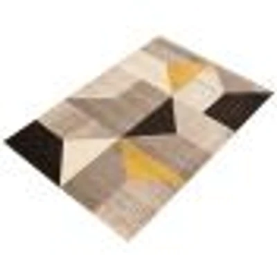 Luxor Grey/Gold Rug