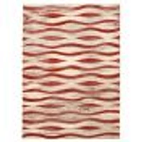 Mandalay Ivory/Red Rug