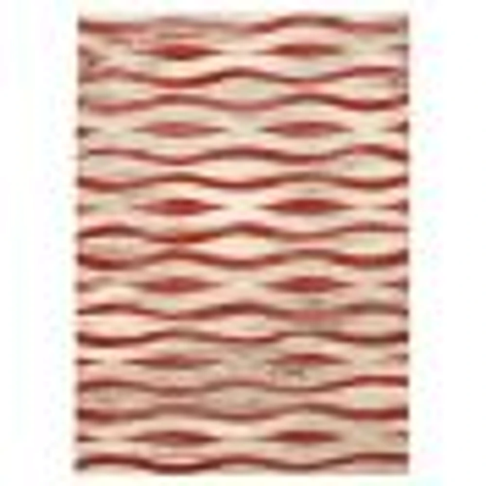 Mandalay Ivory/Red Rug