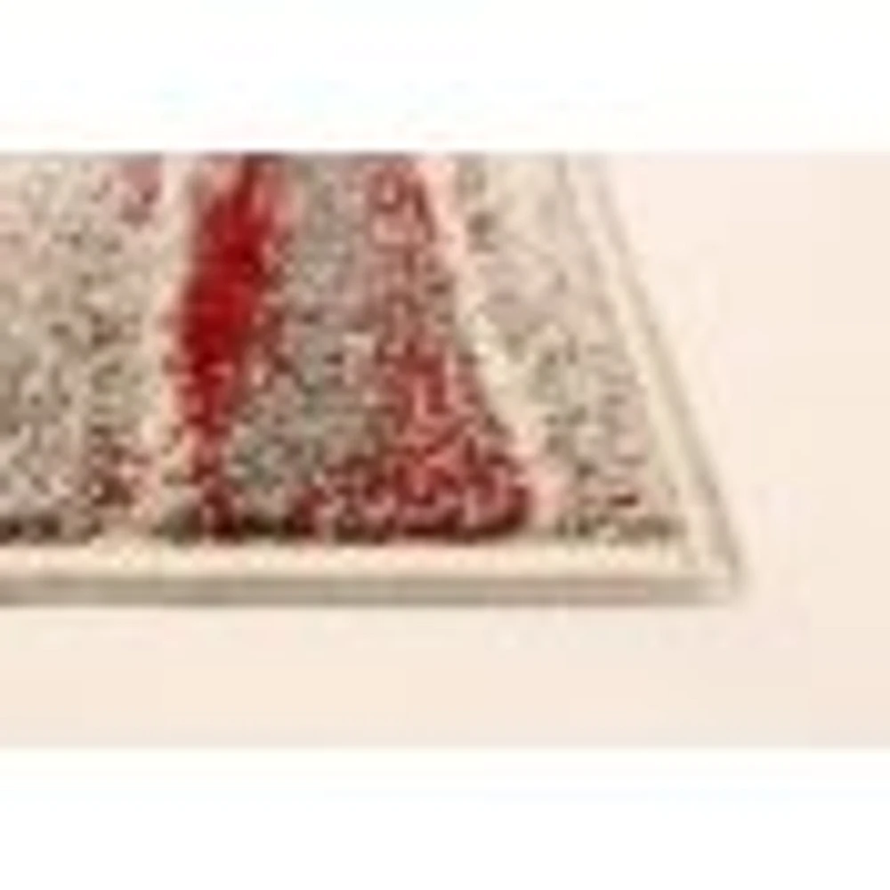 Mandalay Ivory/Red Rug