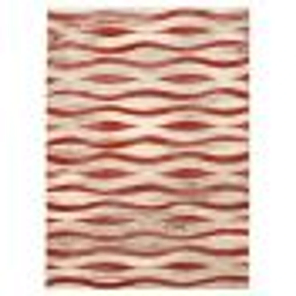 Mandalay Ivory/Red Rug