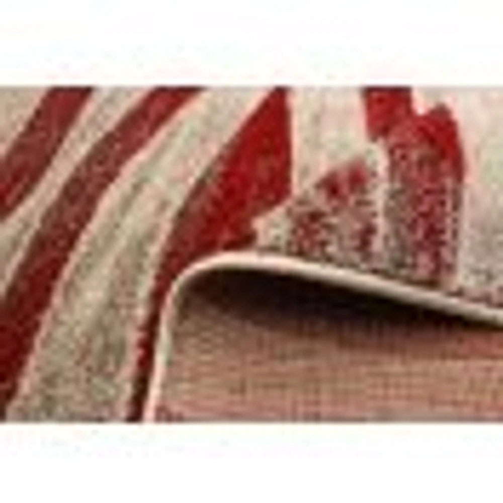 Mandalay Ivory/Red Rug