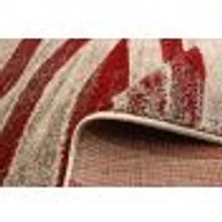 Mandalay Ivory/Red Rug