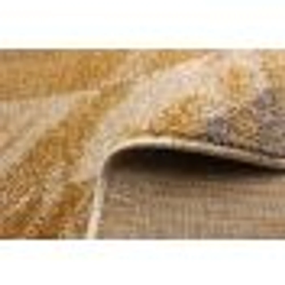 Tapis Mirage ivoire/Or