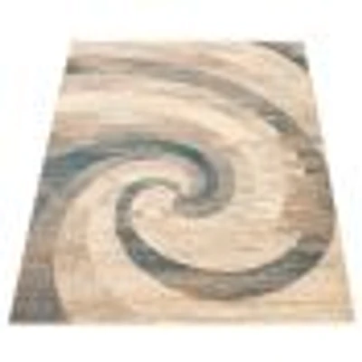 Mirage Ivory/Blue Rug