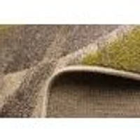 Tapis Mirage gris/vert