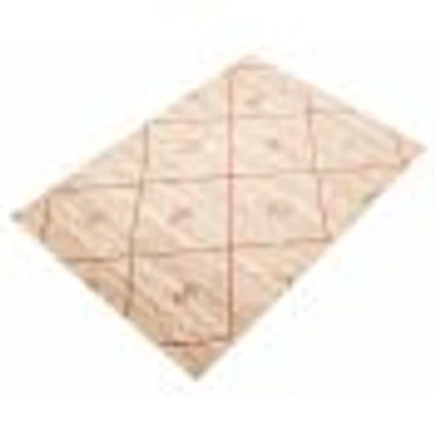 Caby Ivory/Red Rug