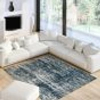 Tapis Luna bleu