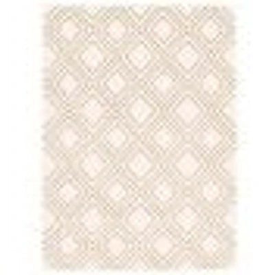 Modern Geometric Geod White/Tan Rug