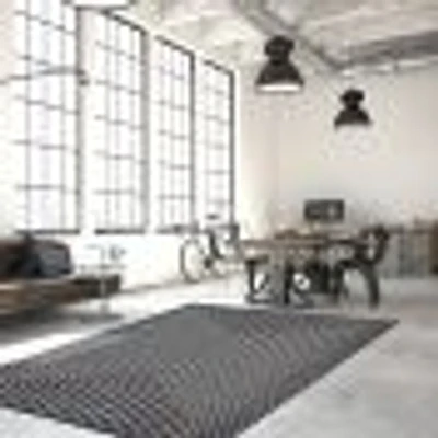 Tapis Myles bleu