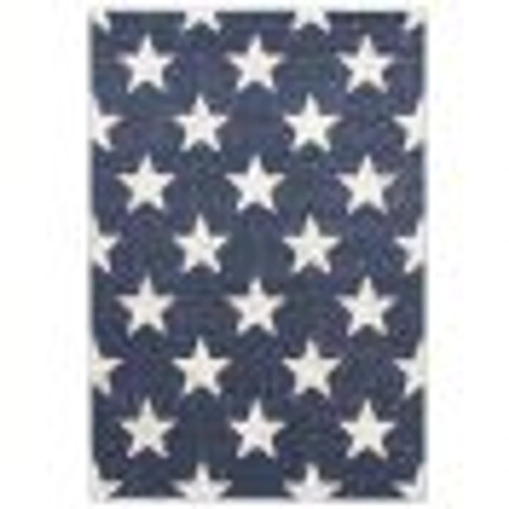 Tapis Stars bleu foncé