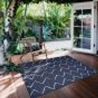 Marlene Indoor/Outdoor Blue Rug