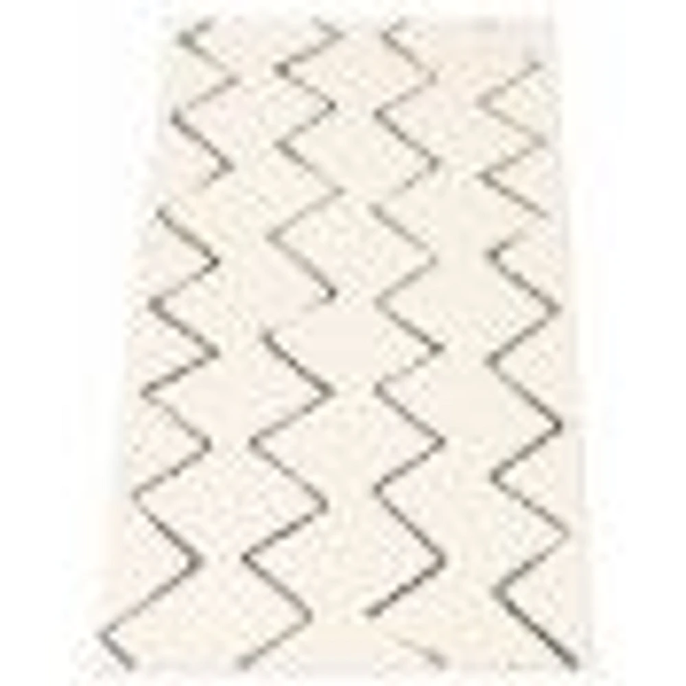 Marlene Indoor/Outdoor Blue, Ivory Rug