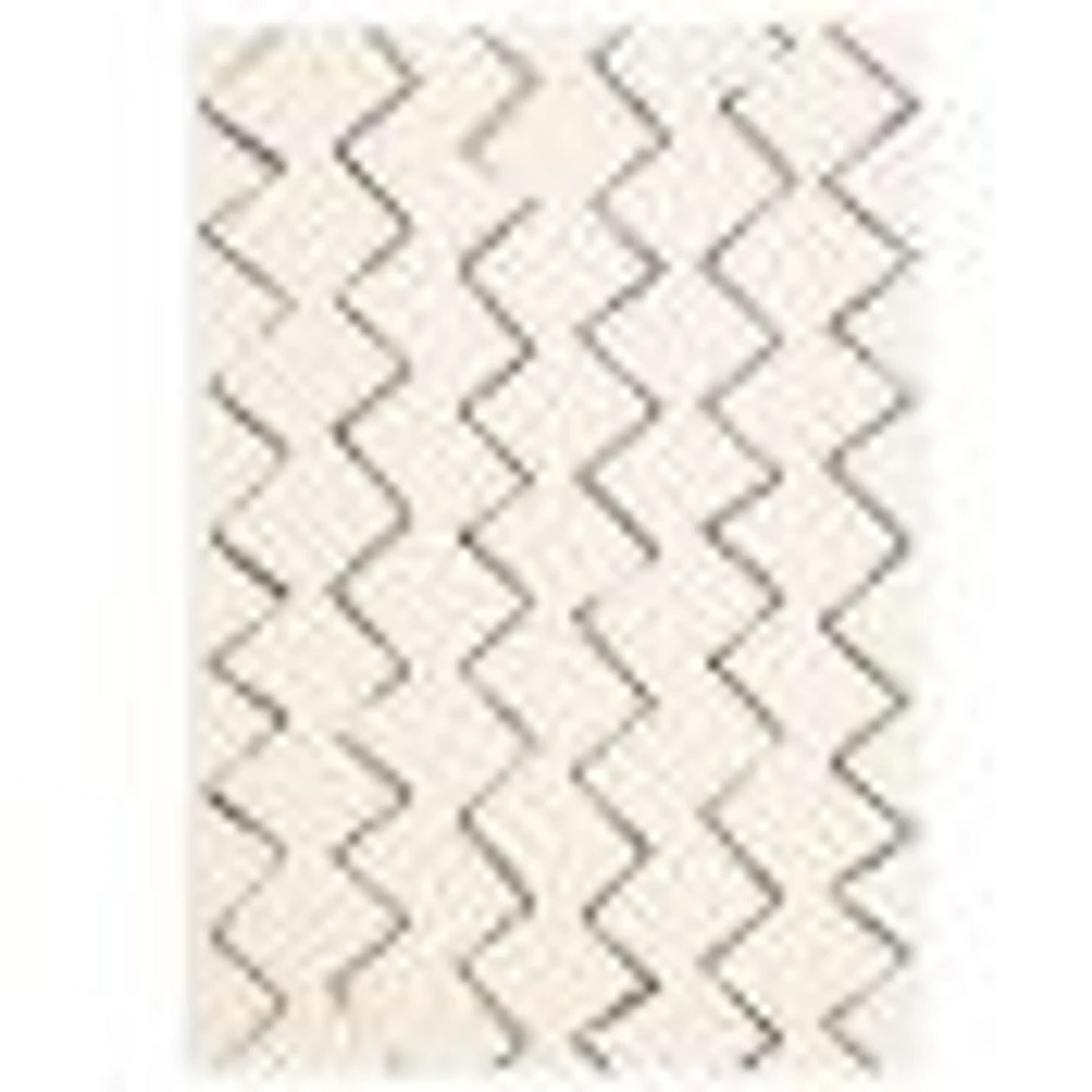 Marlene Indoor/Outdoor Blue, Ivory Rug