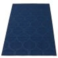 Tapis Intérieur/Extérieur Corfu bleu