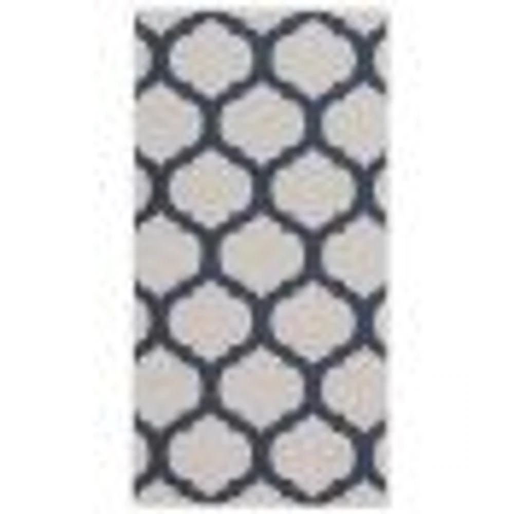 Corfu Indoor/Outdoor Grey, Navy Rug