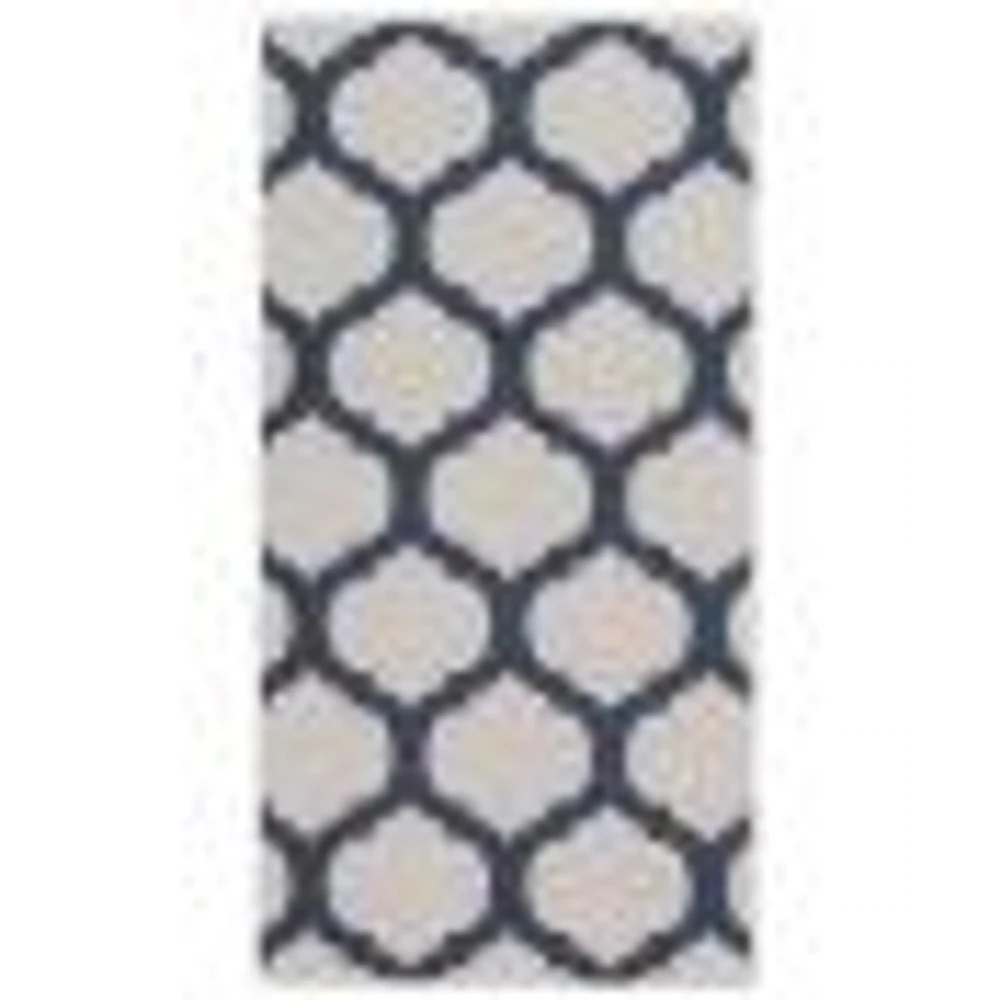 Corfu Indoor/Outdoor Grey, Navy Rug