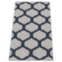 Corfu Indoor/Outdoor Grey, Navy Rug