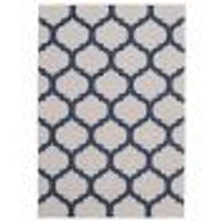 Corfu Indoor/Outdoor Grey, Navy Rug