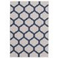 Corfu Indoor/Outdoor Grey, Navy Rug