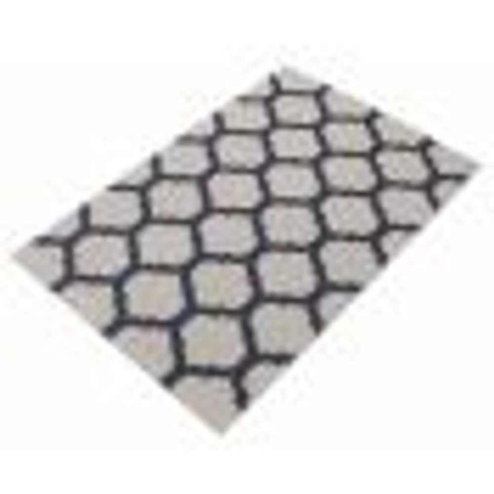 Corfu Indoor/Outdoor Grey, Navy Rug