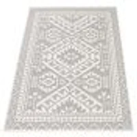 Tapis Intérieur/Extérieur Mykonos gris clair