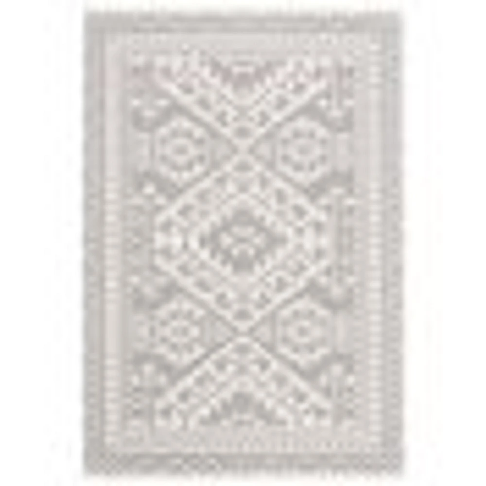 Tapis Intérieur/Extérieur Mykonos gris clair