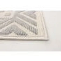 Mykonos Indoor/Outdoor Light Grey Rug