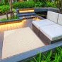 Santorini Indoor/Outdoor Ivory Rug