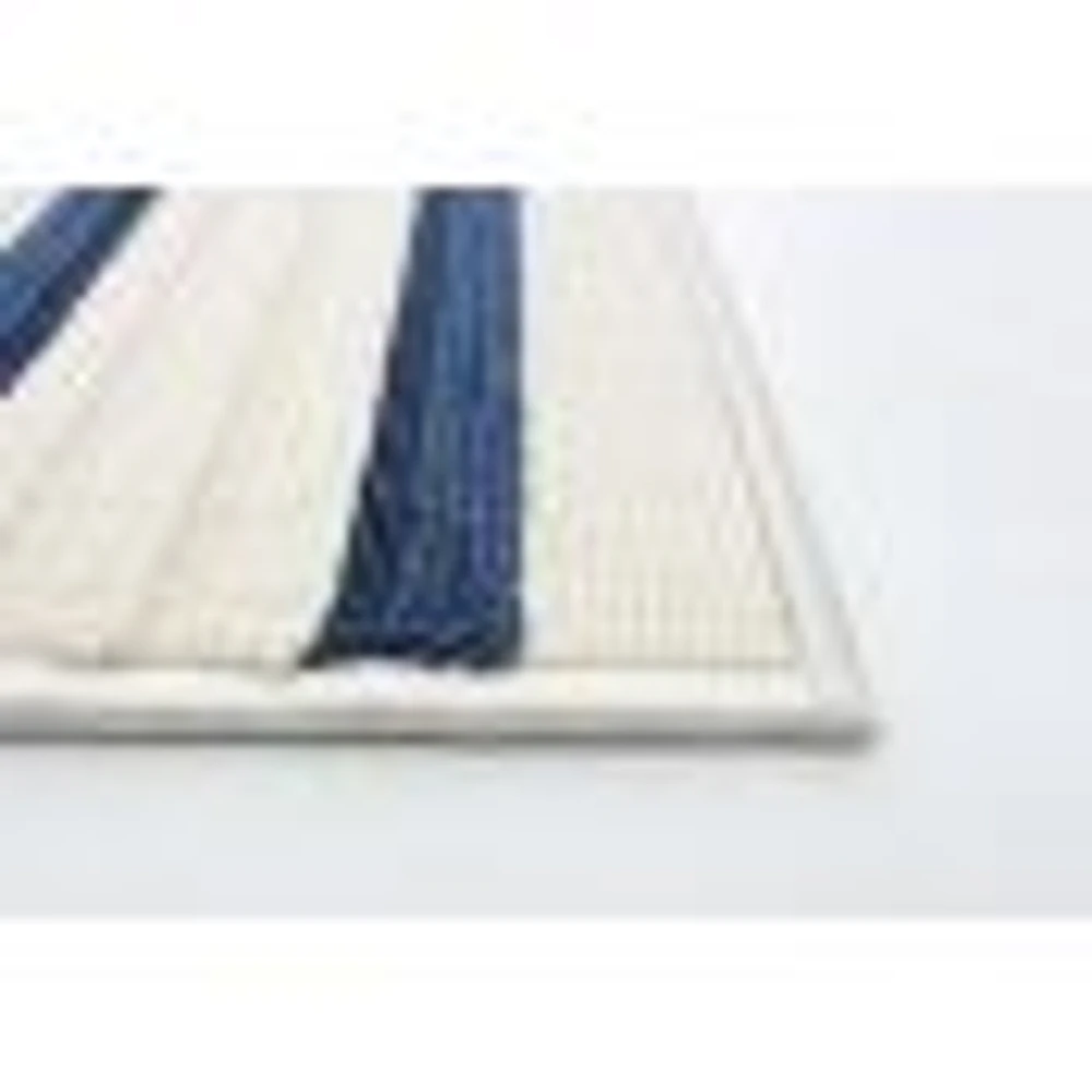 Paros Indoor/Outdoor Blue, Ivory Rug