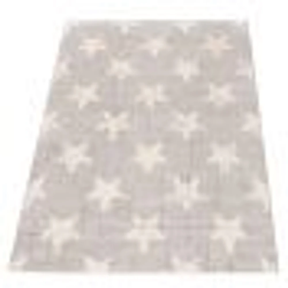 Tapis Stars gris clair