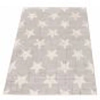 Tapis Stars gris clair