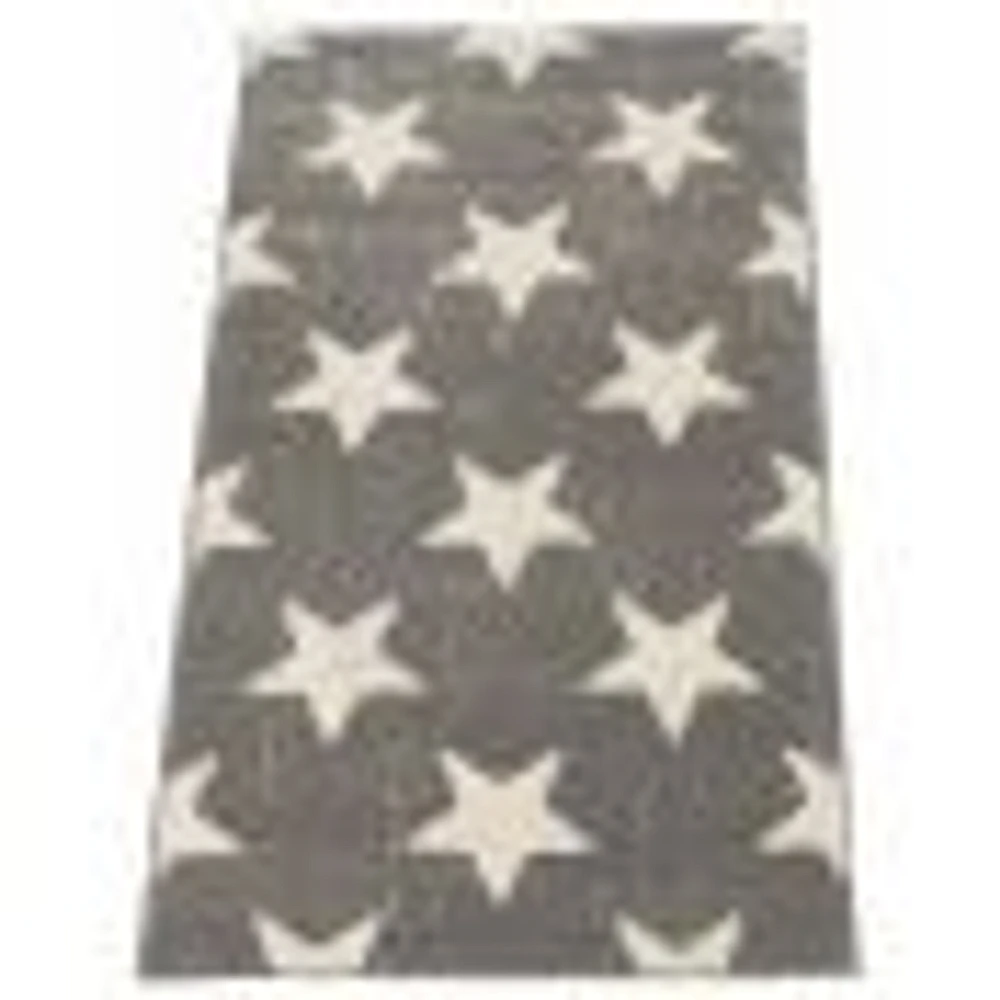 Stars Grey Rug