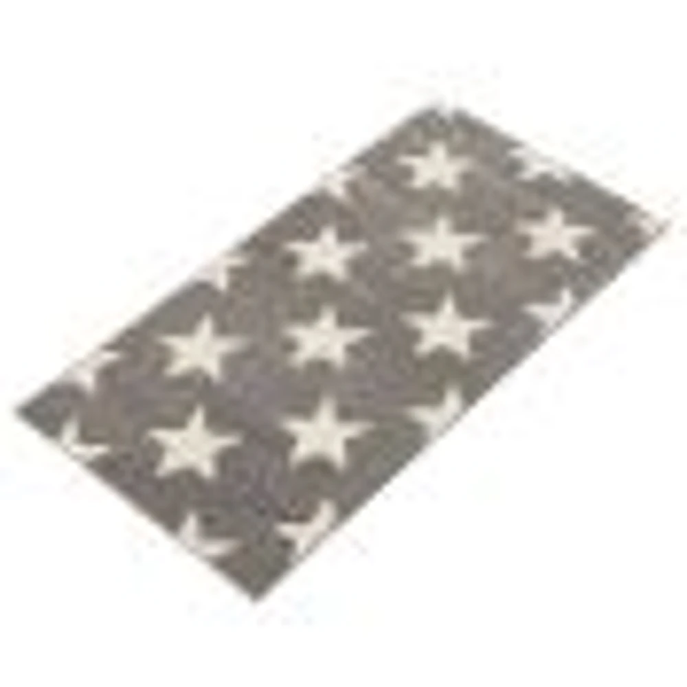 Stars Grey Rug