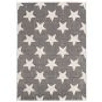 Stars Grey Rug