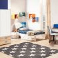 Stars Grey Rug