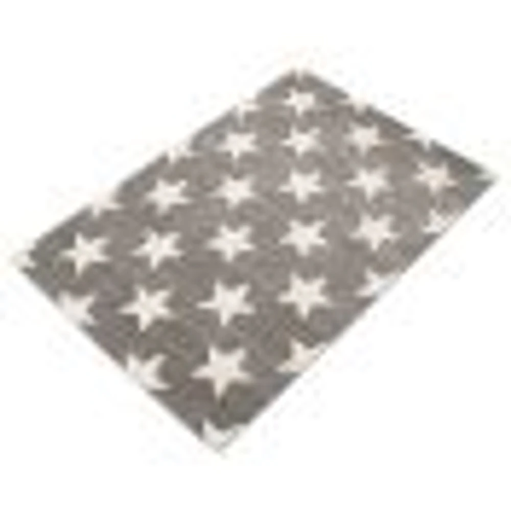 Tapis Stars gris