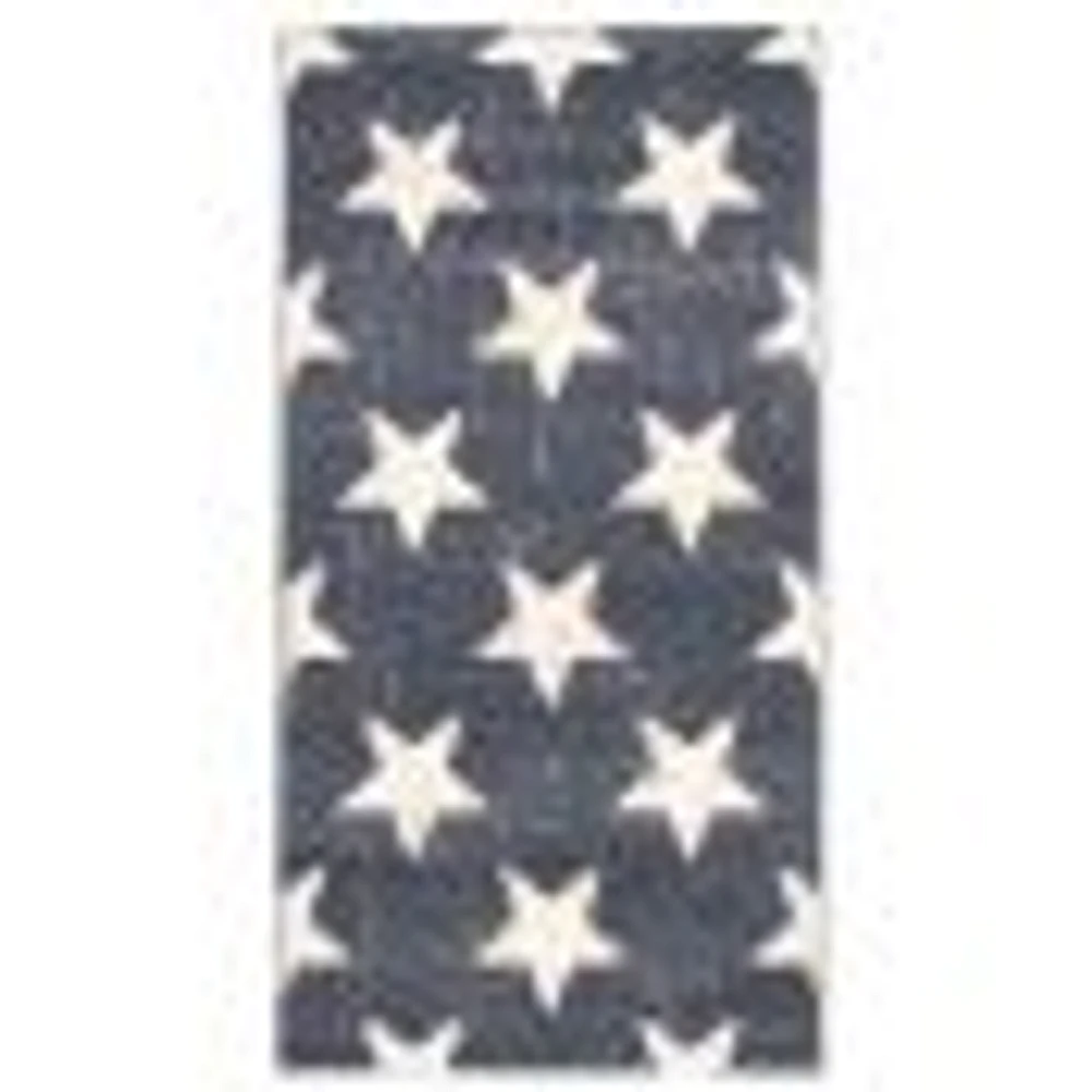 Stars Navy Rug